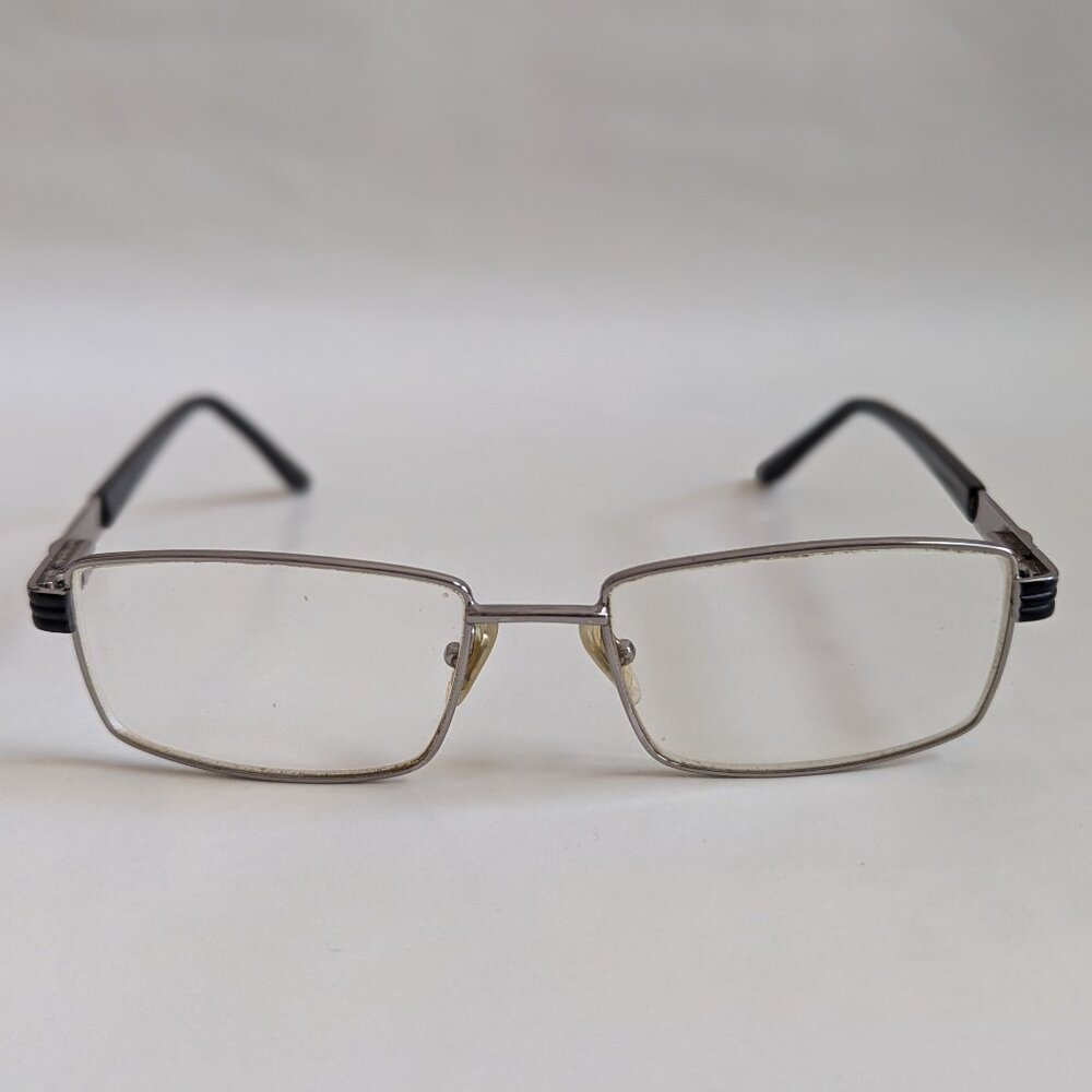 Rectangle Metal Combo Optical Frame Only (Silver) - image 1